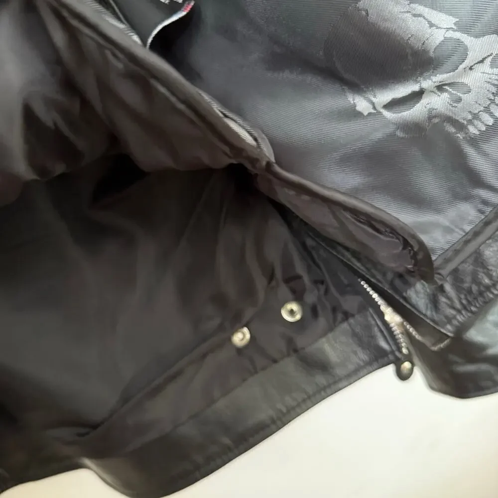 Street & Steel Scooter Leather Jacket - Size Large - Picture 10 of 15